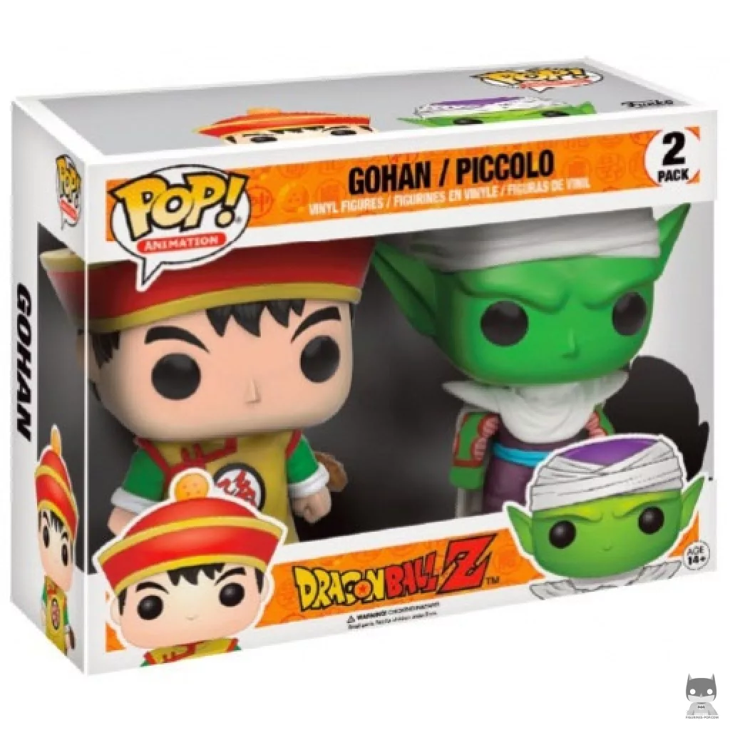 Gohan & Piccolo Funko Pop! figure in its box