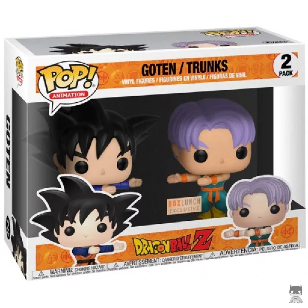 Goten & Trunks Fusion Funko Pop! figure in its box