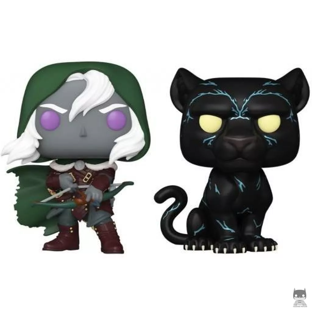 Drizzt Do'Urden & Guenhwyvar Funko Pop! figure (Dungeons & Dragons)