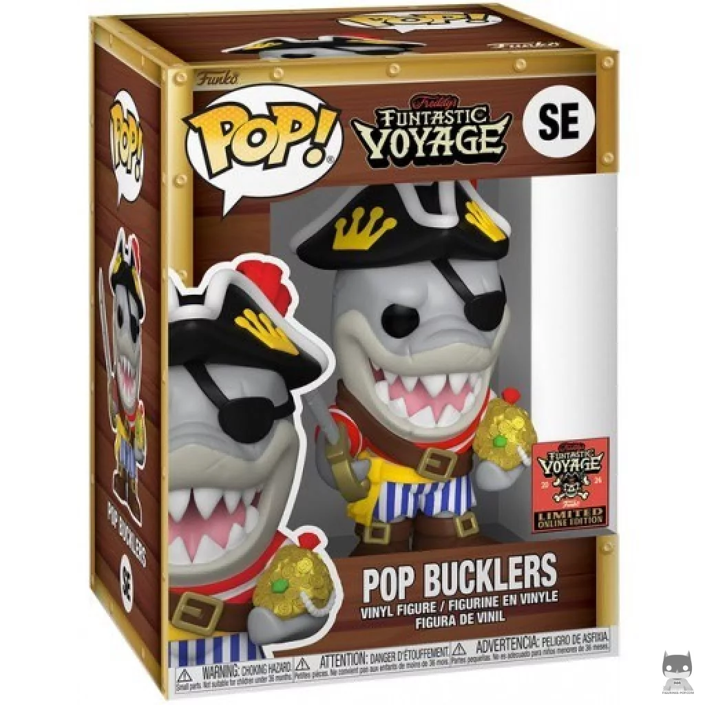 Pop Bucklers Funko Pop! figure in its box