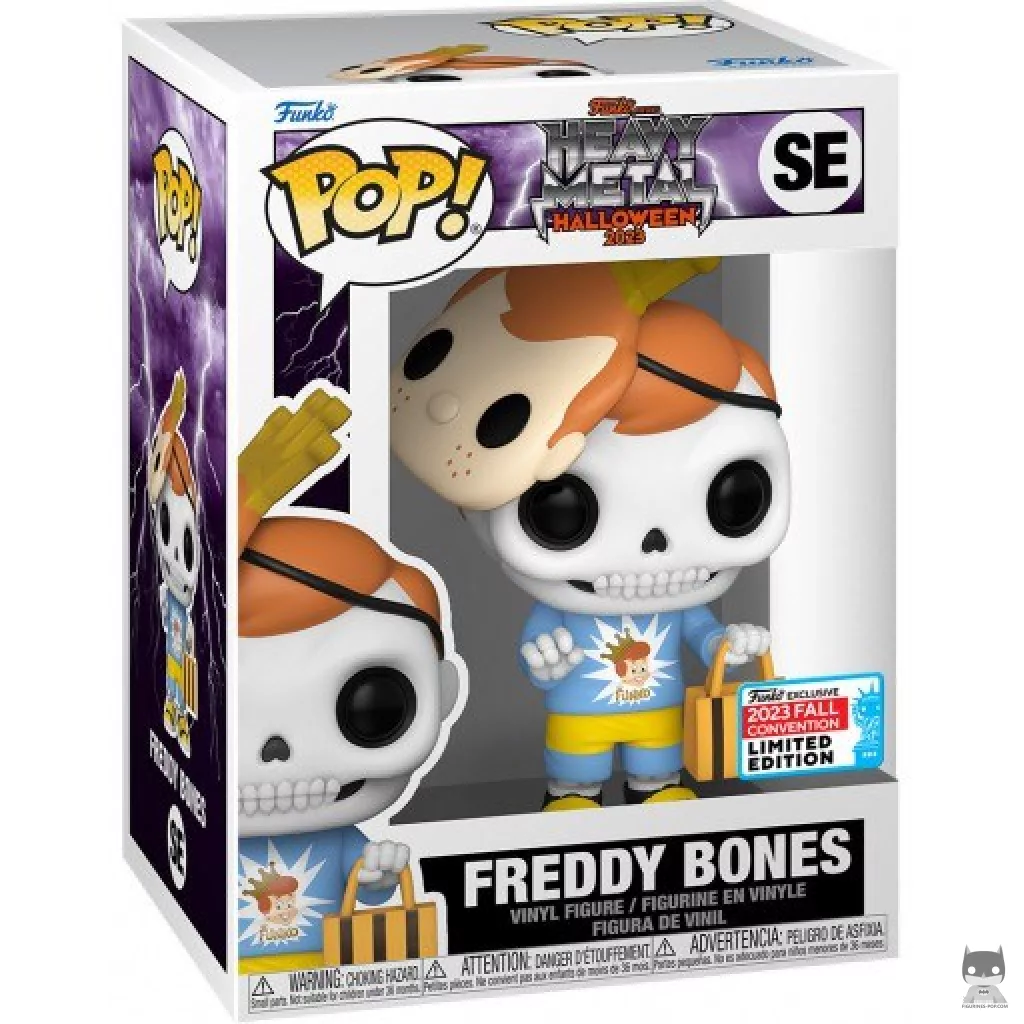 Freddy Bones (Heavy Metal) Funko Pop! figure in its box
