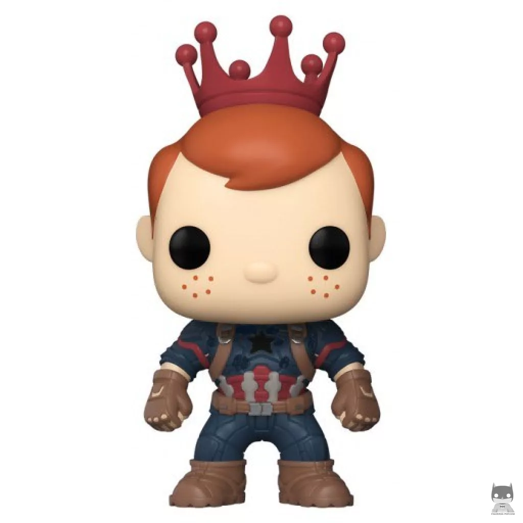 Freddy Funko as Captain America Funko Pop! figure (Freddy Funko)