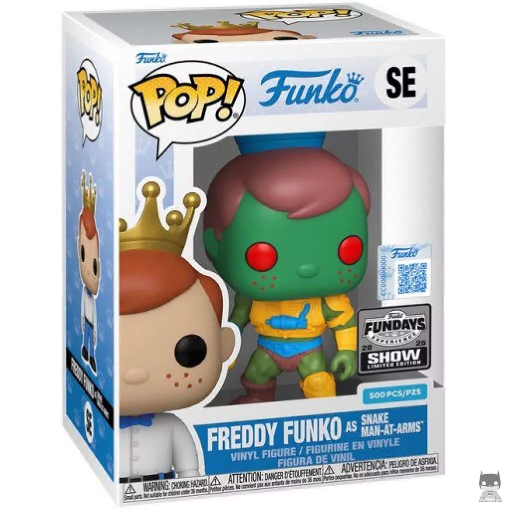 Freddy Funko as Snake Man-At-Arms Funko Pop! figure in its box