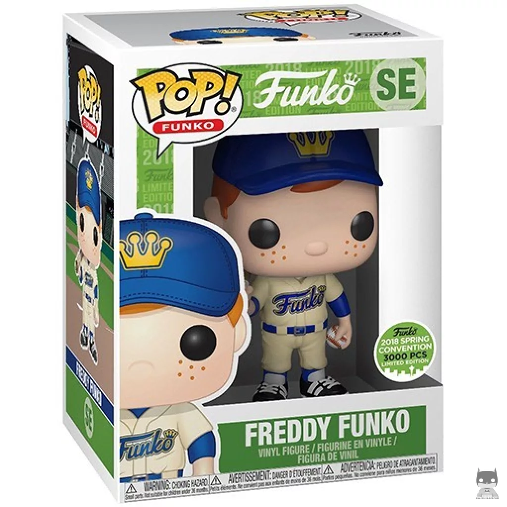 Freddy Funko (Baseball) Funko Pop! figure in its box