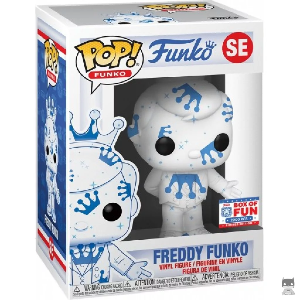 Freddy Funko (Box of Fun with Stars) Funko Pop! figure in its box