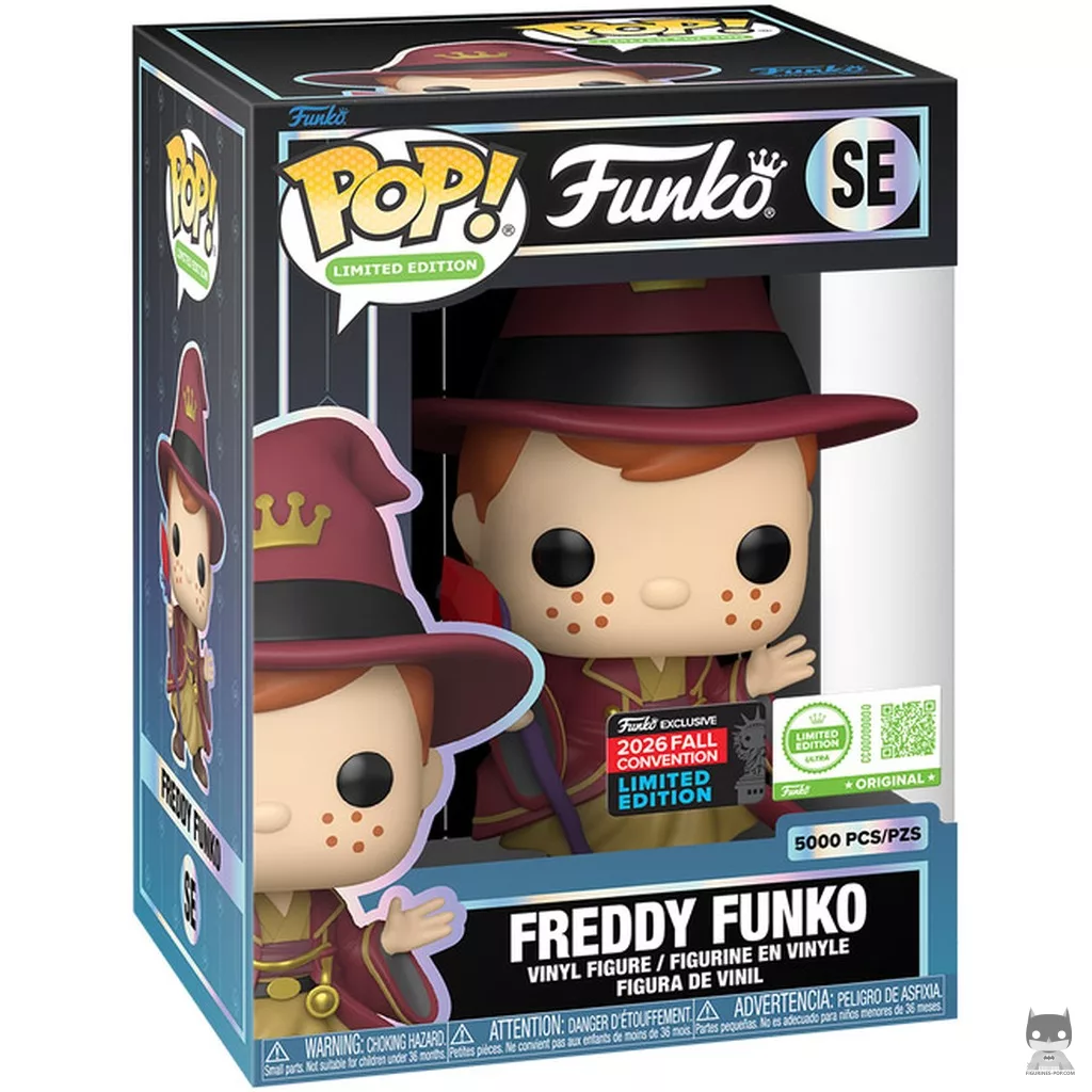 Freddy Funko (Wizard) Funko Pop! figure in its box