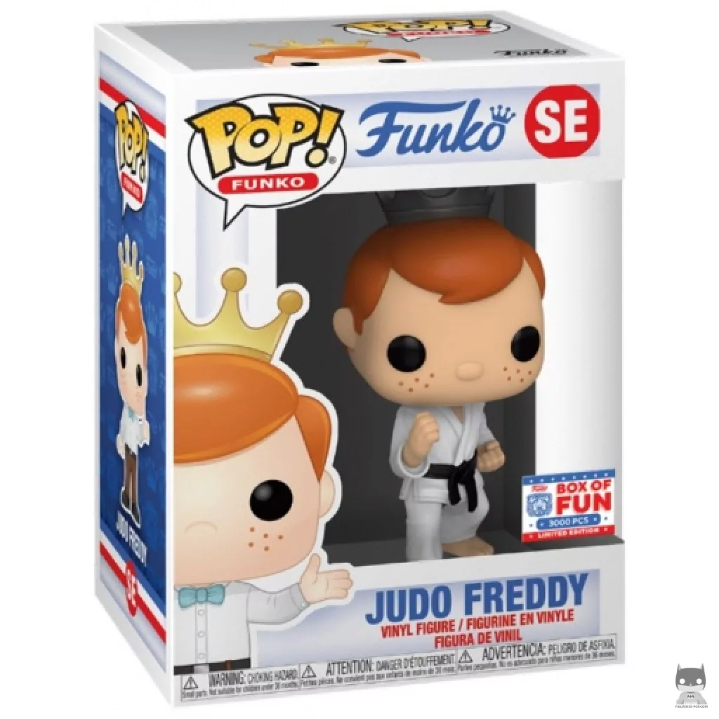 Judo Freddy Funko Pop! figure in its box