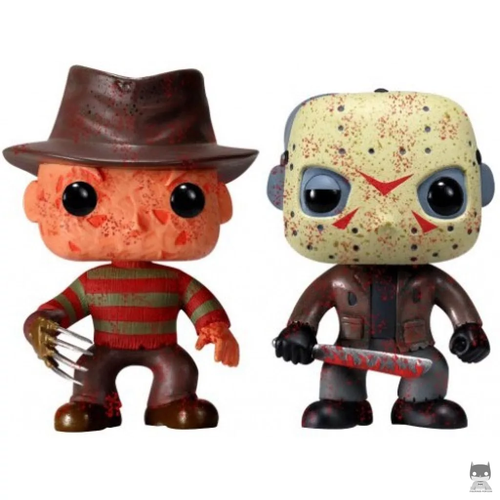 Freddy Krueger & Jason Voorhees (Bloody) Funko Pop! figure (Friday the 13th)