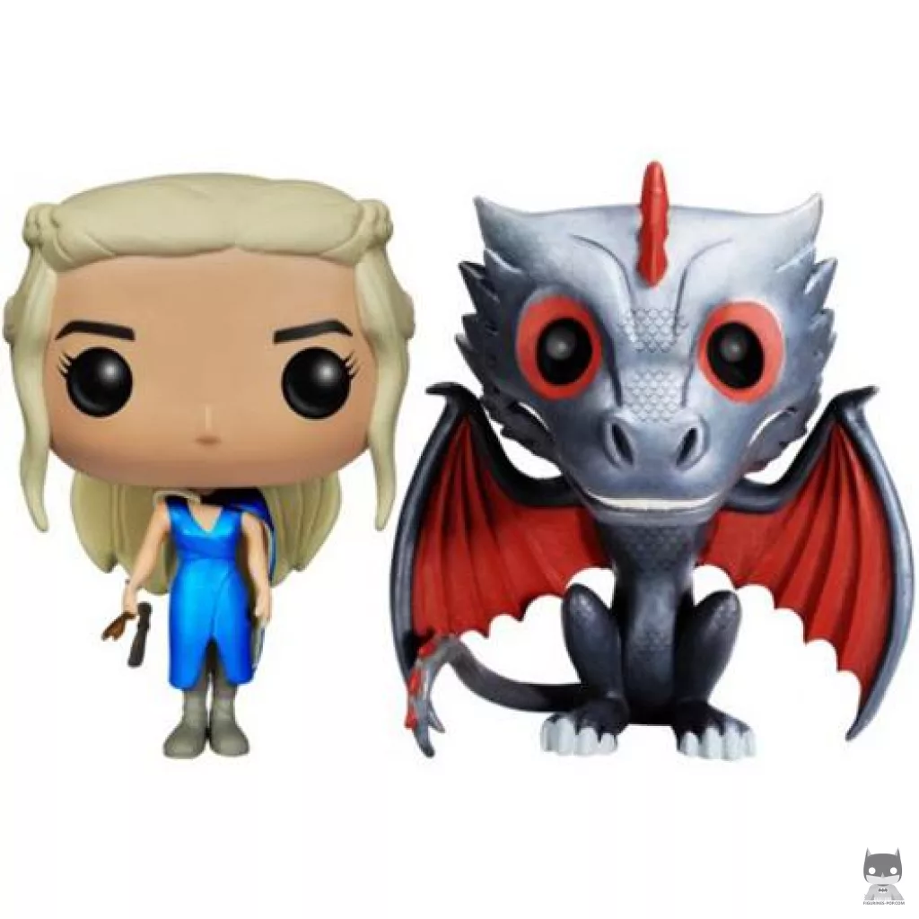 Daenerys & Drogon (Metallic) Funko Pop! figure (Game of Thrones)