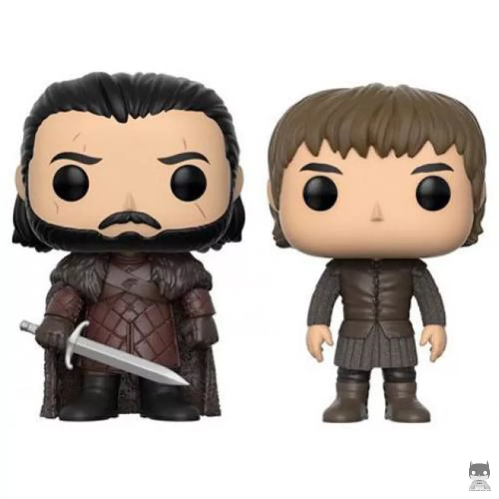 Jon Snow & Bran Stark Funko Pop! figure (Game of Thrones)