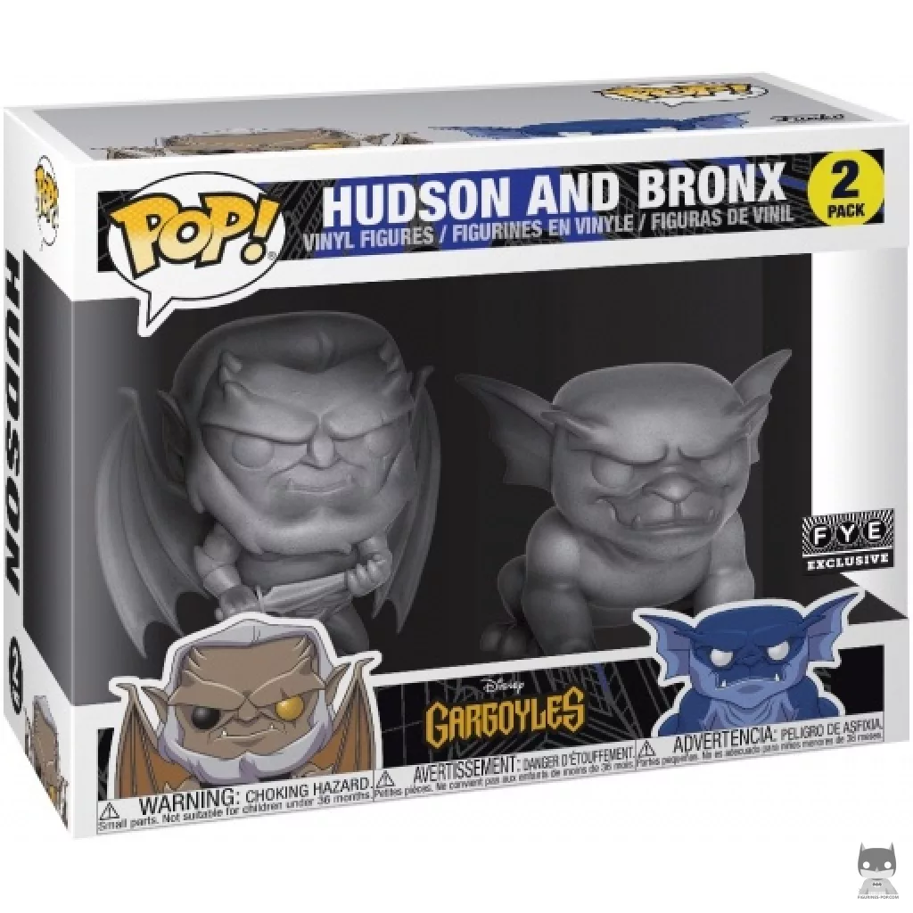 Hudson & Bronx (Stone) Funko Pop! figure in its box