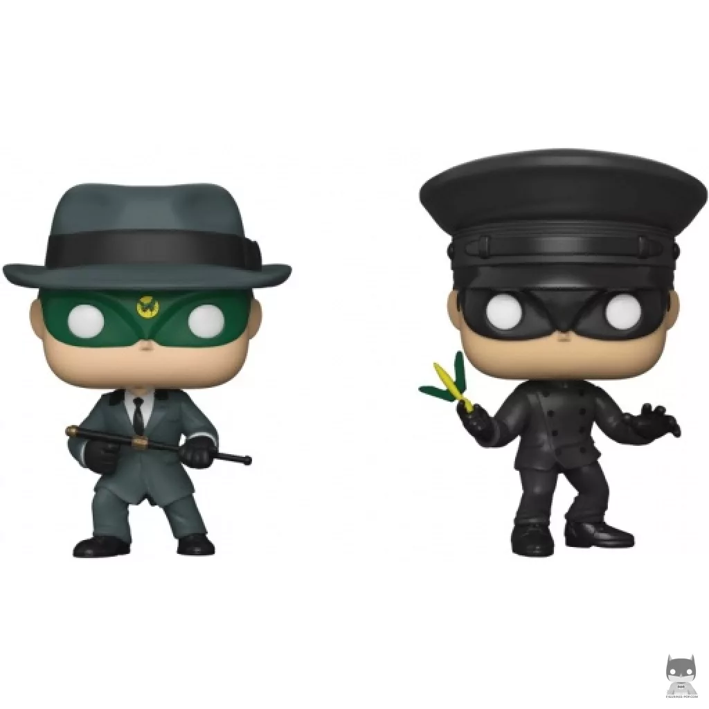 The Green Hornet (Grey Suit) & Kato Funko Pop! figure (Green Hornet)