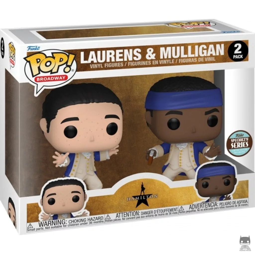 Laurens & Mulligan Funko Pop! figure in its box