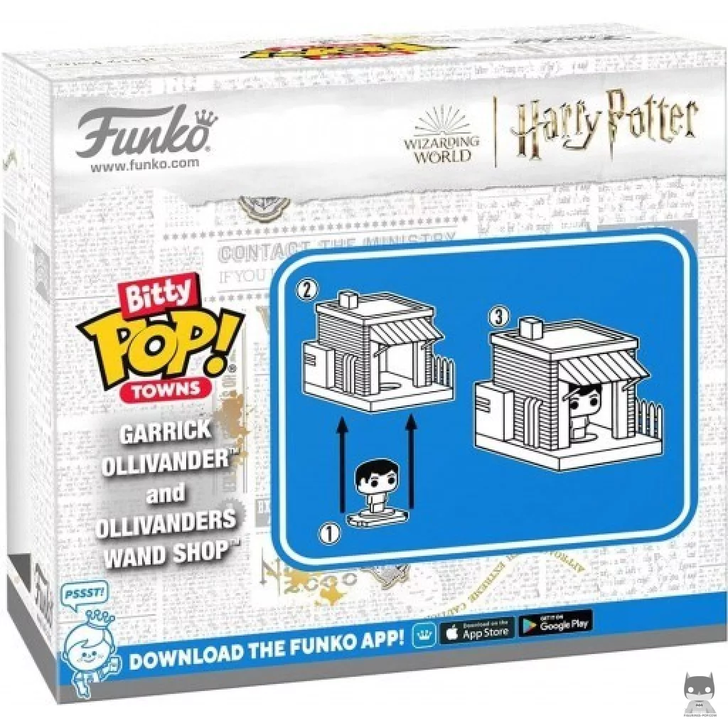 Garrick Ollivander and Ollivander's Wand Shop Funko Pop! figure (Harry Potter)