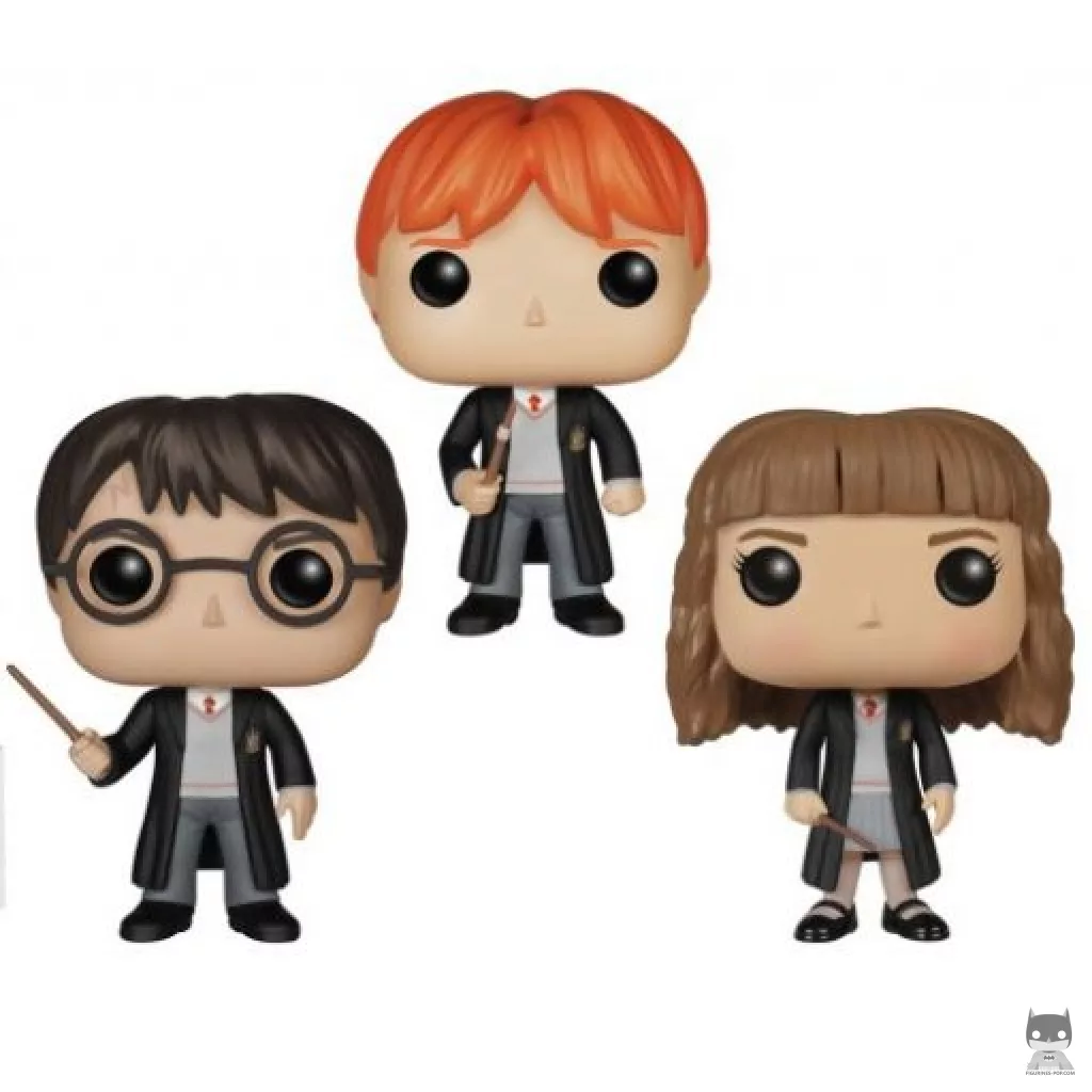 Harry Potter, Ron Weasley & Hermione Granger Funko Pop! figure (Harry Potter)