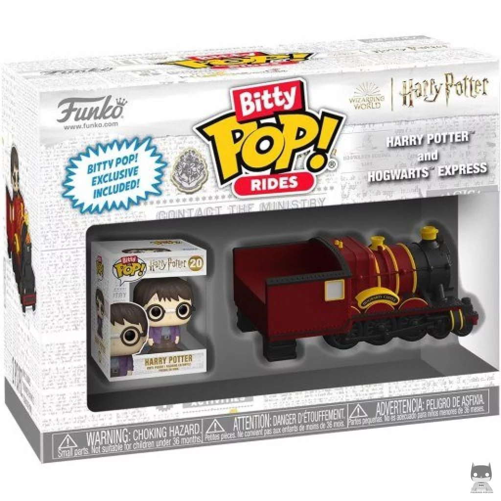 Harry Potter with Hogwarts Express Funko Pop! figure in its box