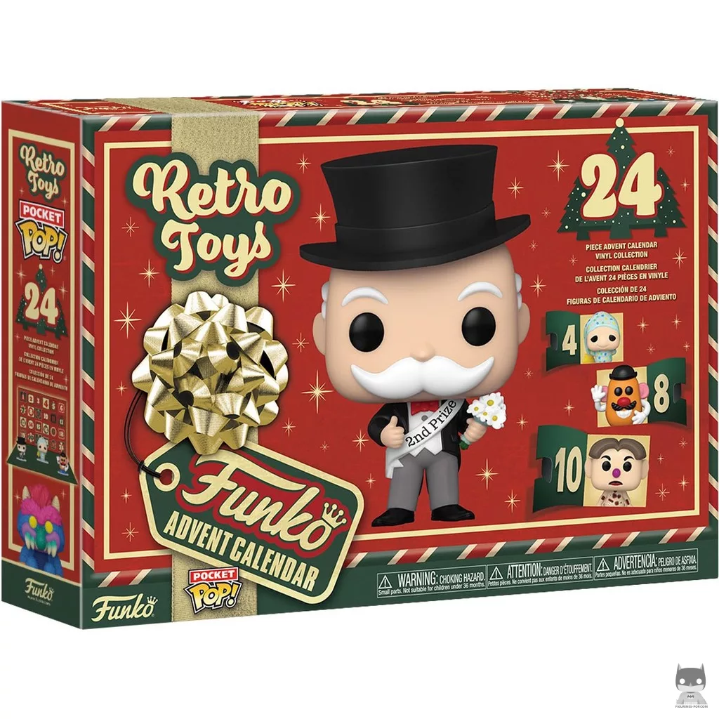 Hasbro Advent Calendar 2024 Funko Pop! figure in its box
