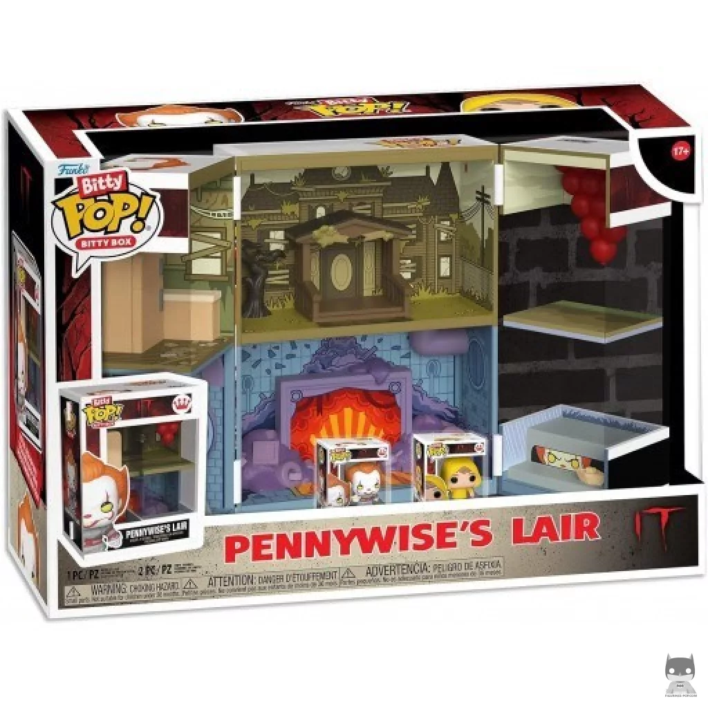 Pennywise’s Lair Funko Pop! figure in its box