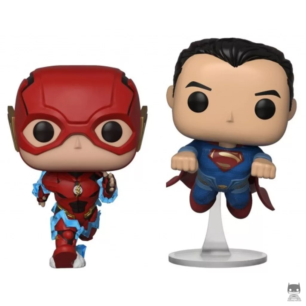 The Flash & Superman Racing Funko Pop! figure (Justice League (Movie))