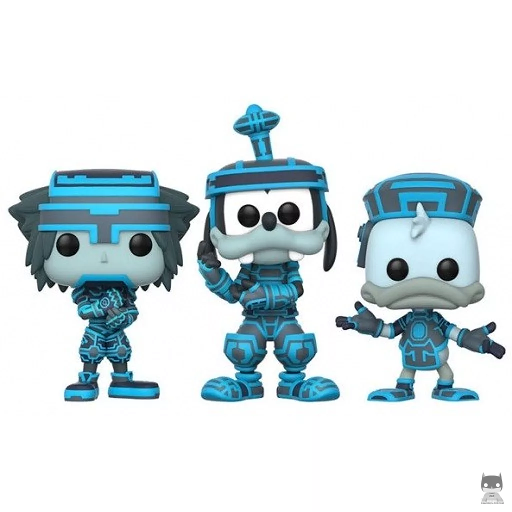 Sora, Goofy & Donald (Tron) Funko Pop! figure (Kingdom Hearts)