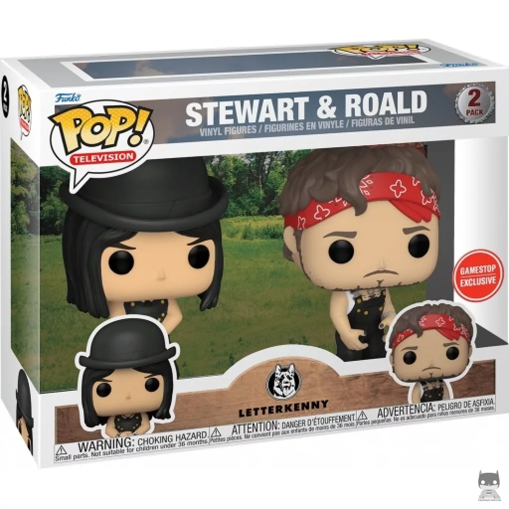 Stewart & Roald Funko Pop! figure in its box