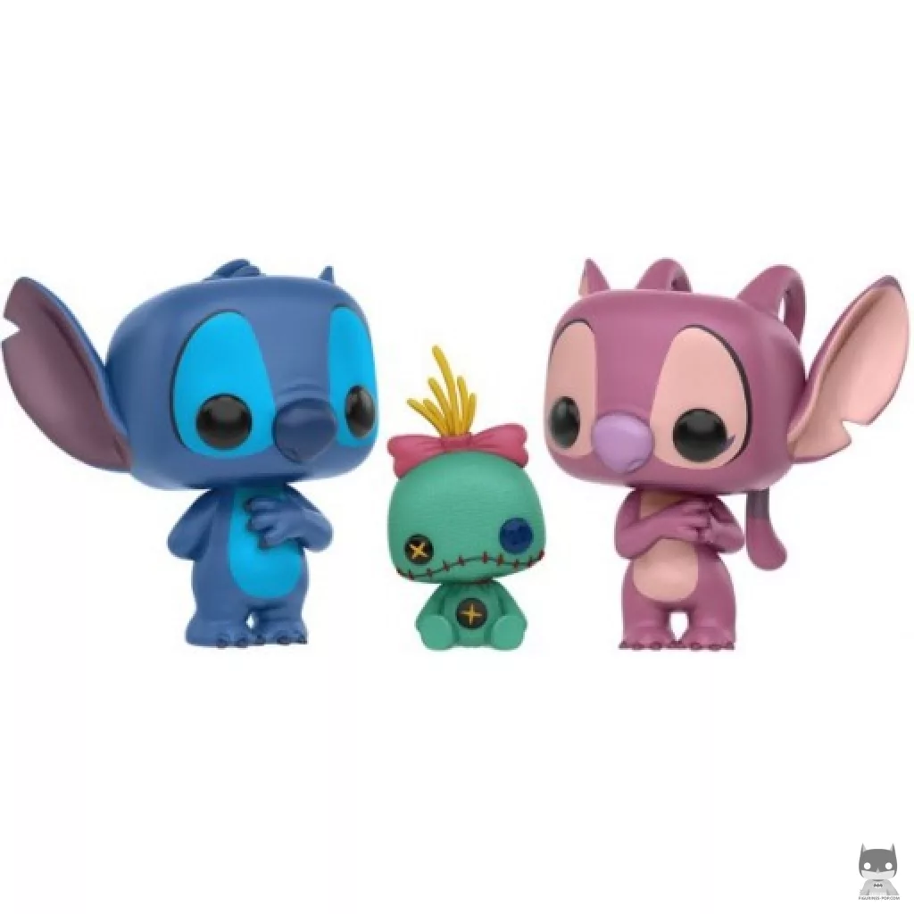 Stitch, Scrump & Angel Funko Pop! figure (Lilo et Stitch)