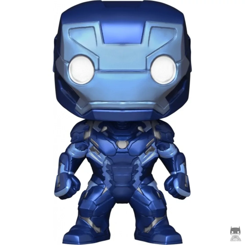 Iron Man (Metallic) Funko Pop! figure (Marvel Comics)