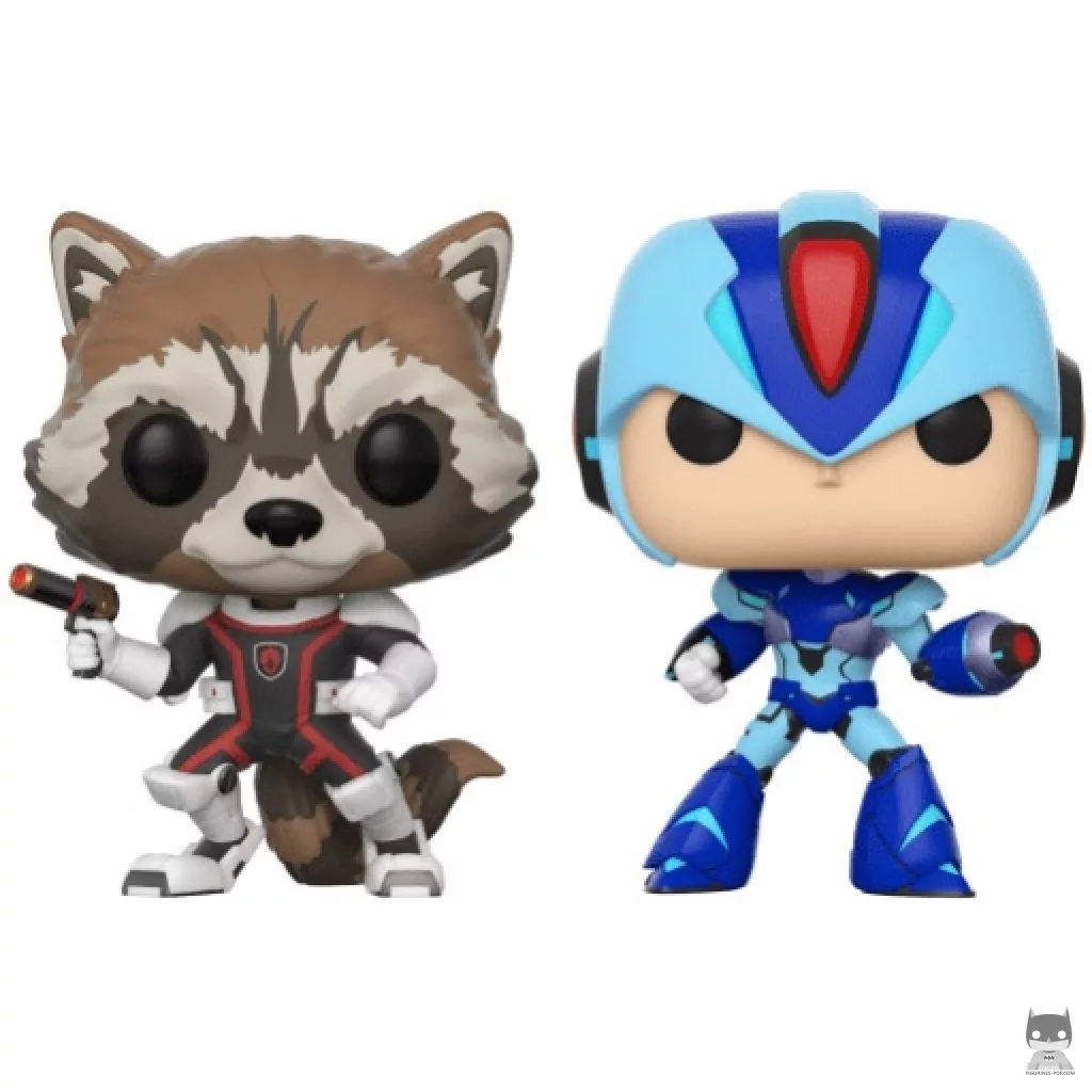 Rocket vs Mega Man X Funko Pop! figure (Marvel vs. Capcom)