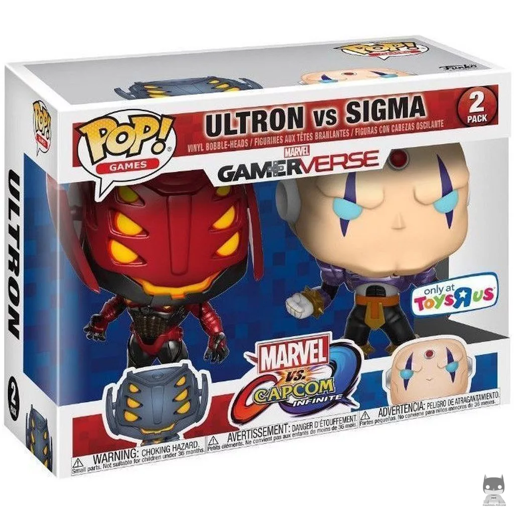 Ultron vs Sigma Funko Pop! figure in its box