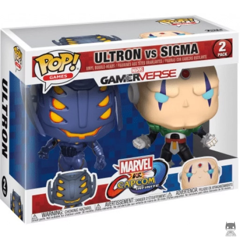 Ultron vs Sigma Funko Pop! figure in its box
