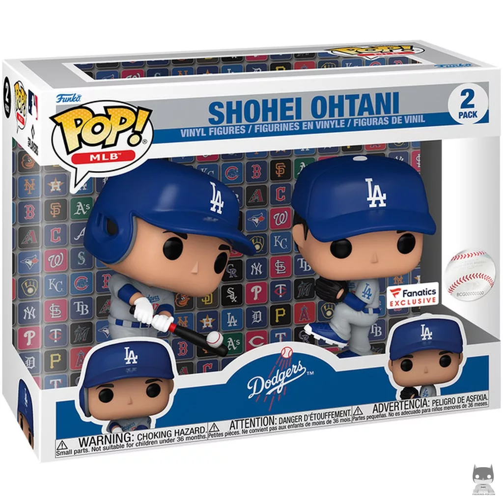 Shohei Ohtani Funko Pop! figure in its box