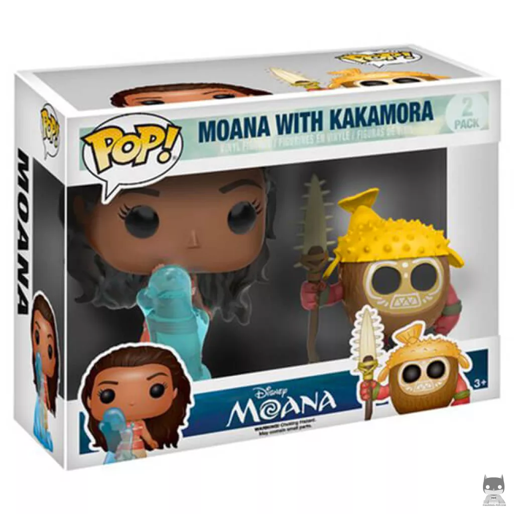 Moana and Kakamora Funko Pop! figure in its box