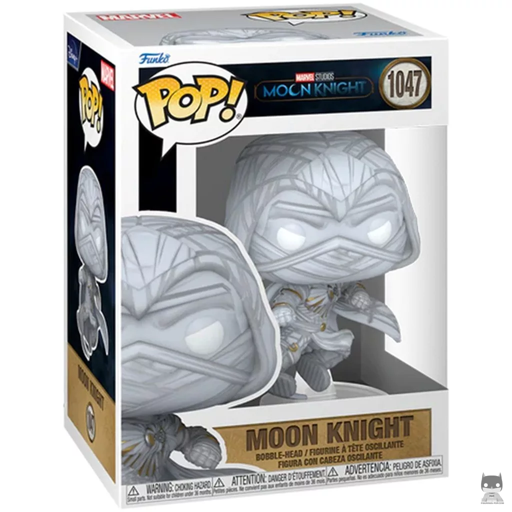 Moon Knight Funko Pop! figure in its box