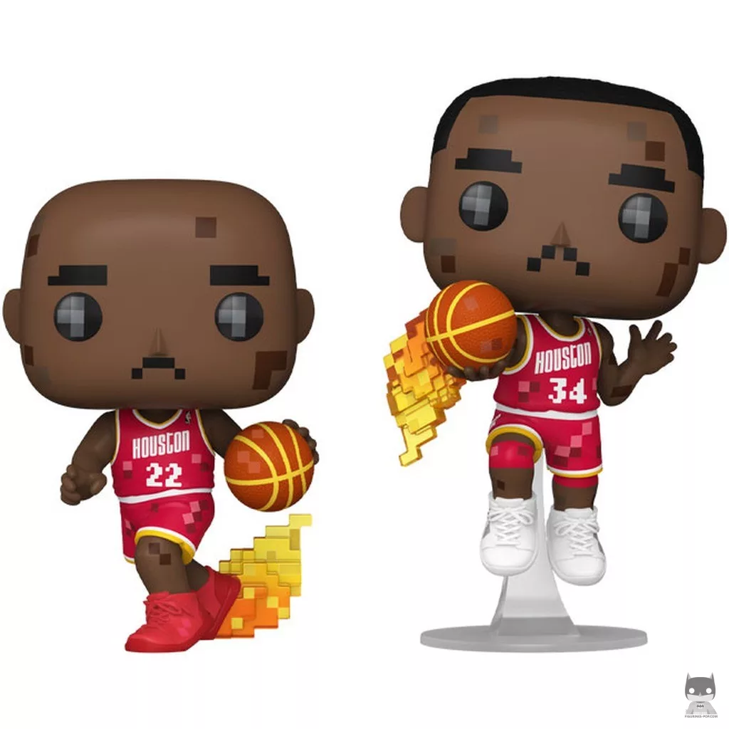 Clyde Drexler & Hakeem Olajuwon (NBA Jam) Funko Pop! figure (NBA)
