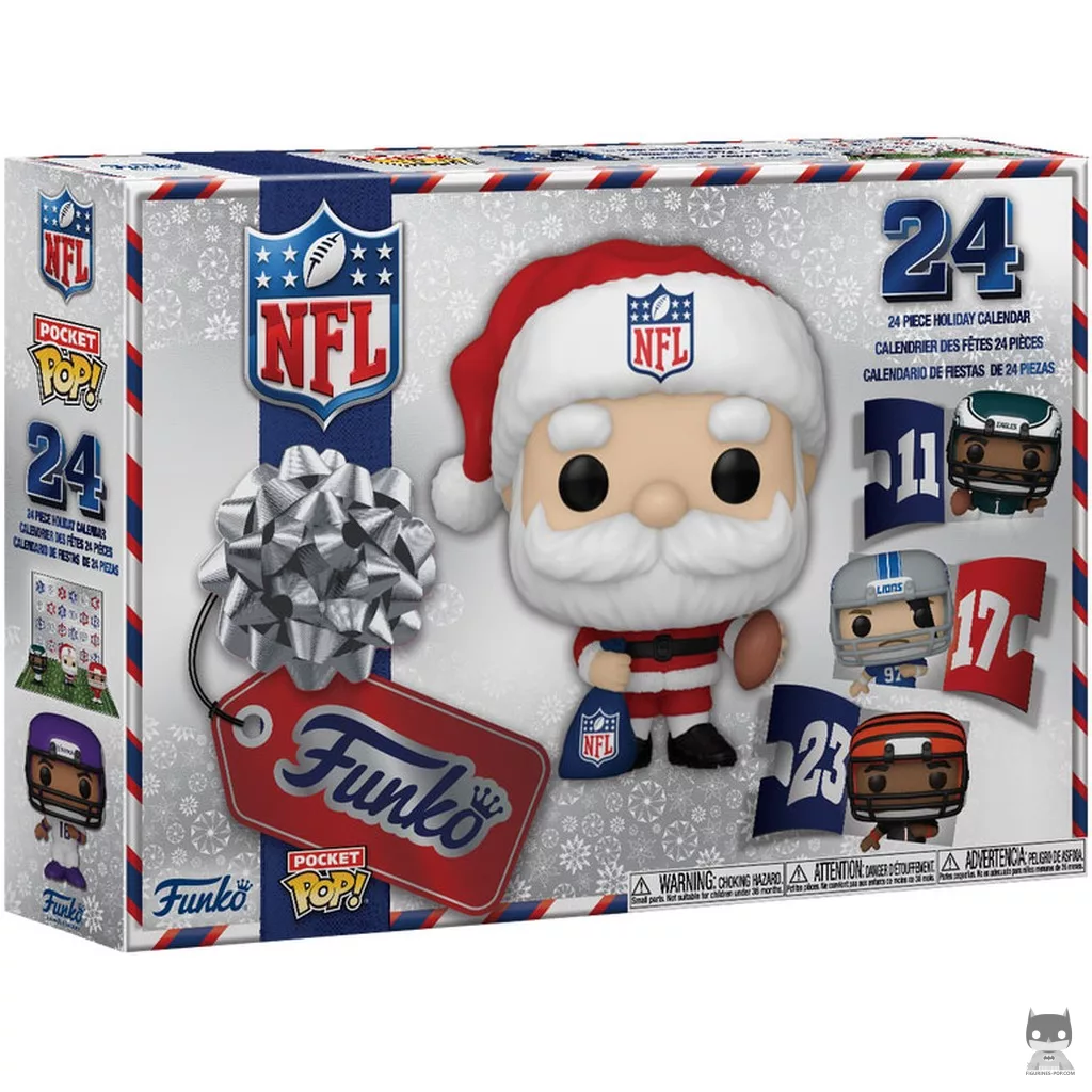 NFL Advent Calendar 2026 Funko Pop! figure in its box