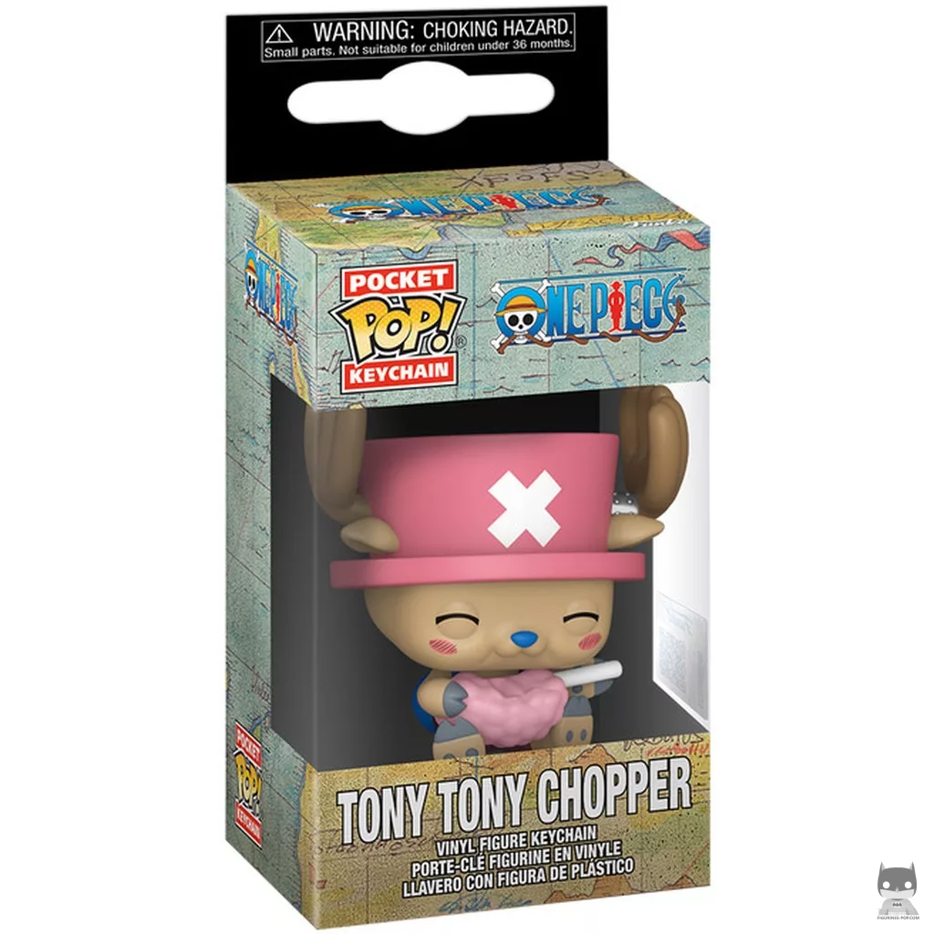 Tony Tony Chopper with Cotton Candy Funko Pop! figure in its box