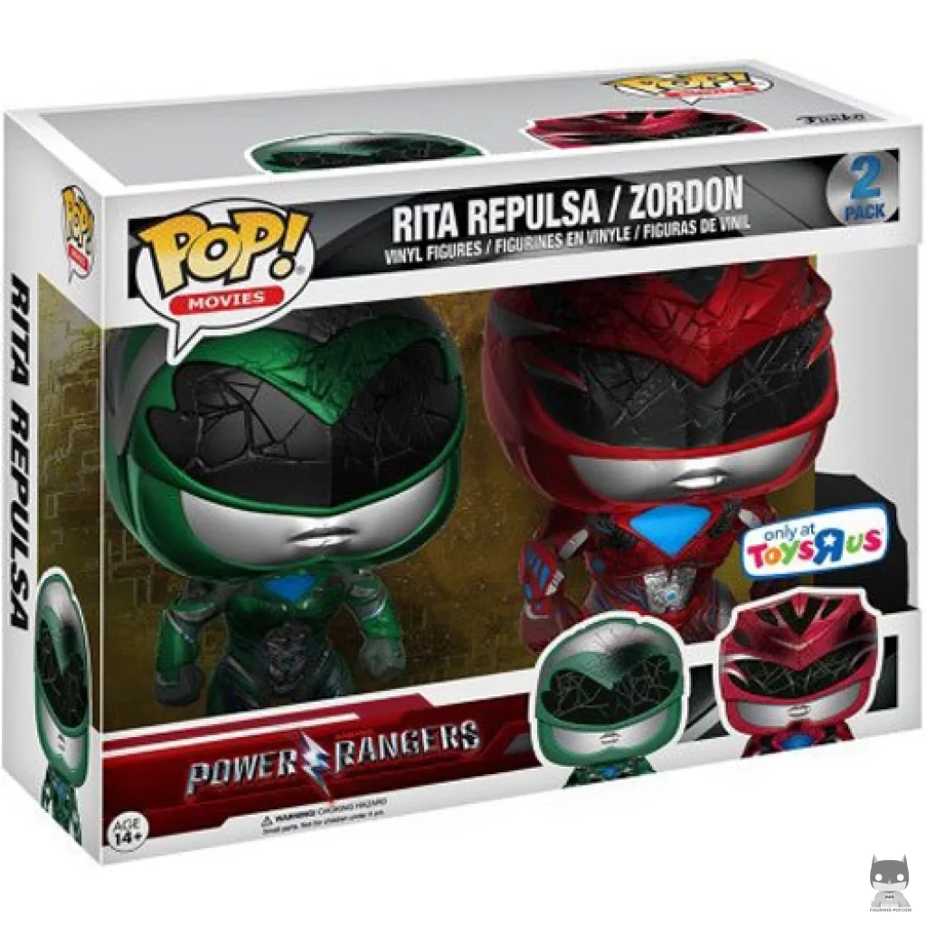 Rita & Zordon Funko Pop! figure in its box