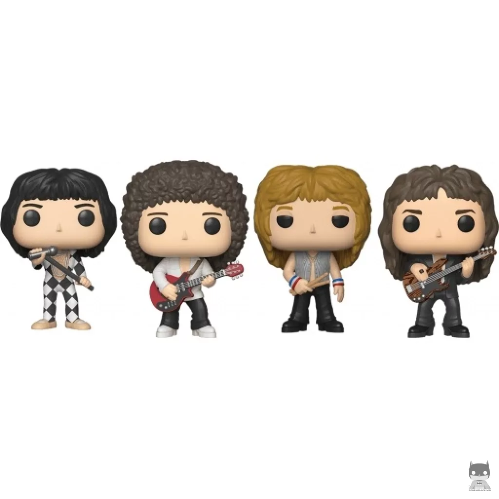 Freddie Mercury, Brian May, Roger Taylor & John Deacon Funko Pop! figure (Queen)