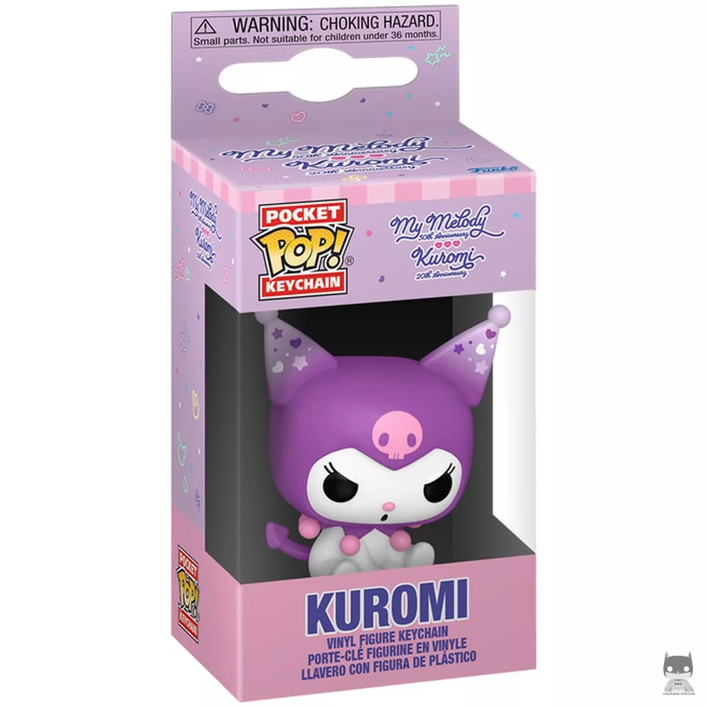 Kuromi Funko Pop! figure in its box