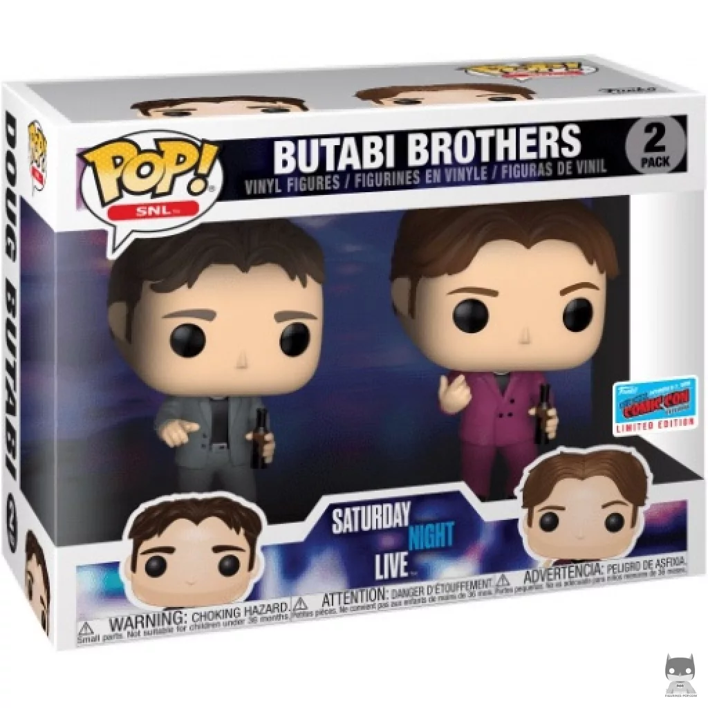 Doug & Steve Butabi Funko Pop! figure in its box