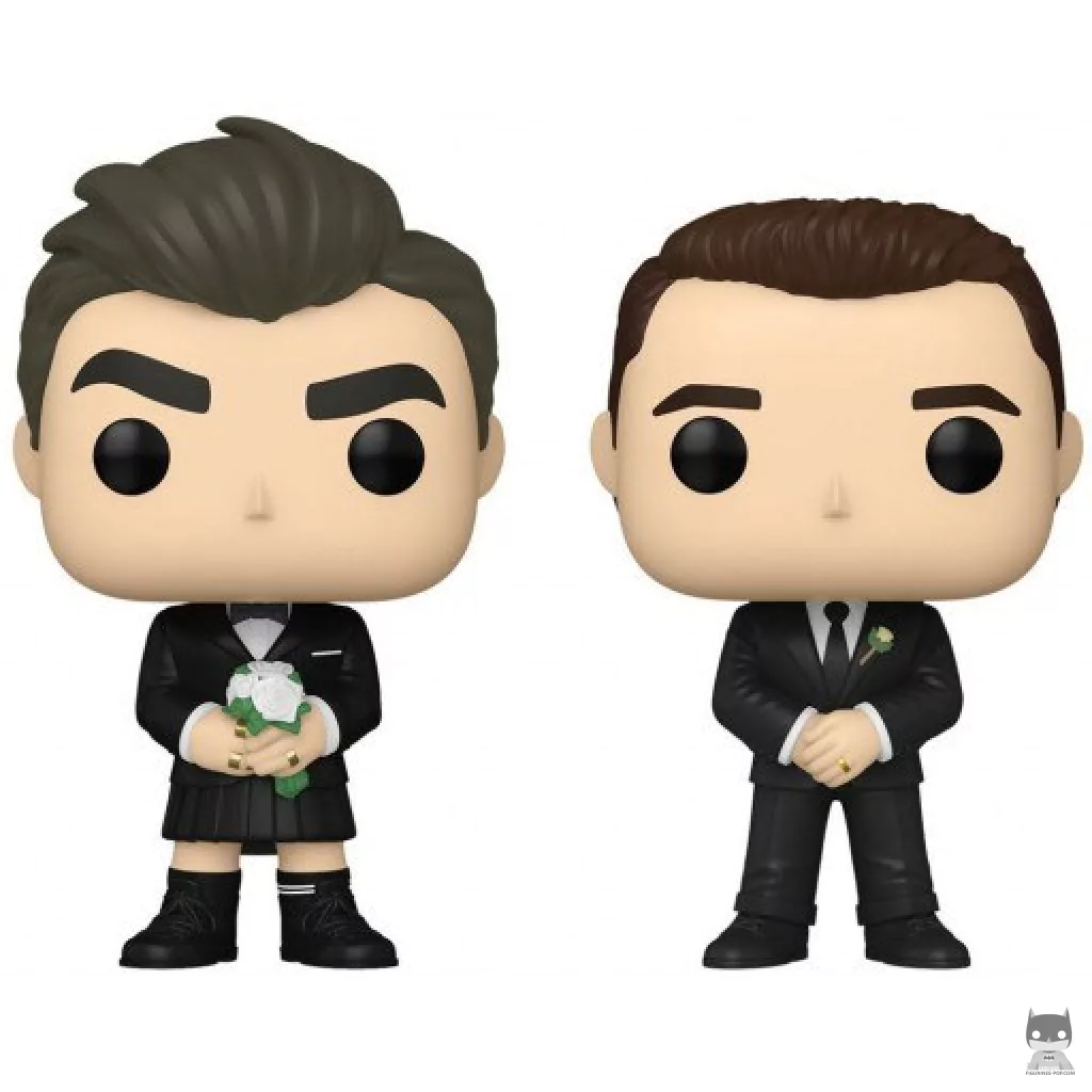 David Rose & Patrick Brewer (Wedding) Funko Pop! figure (Schitt's Creek)