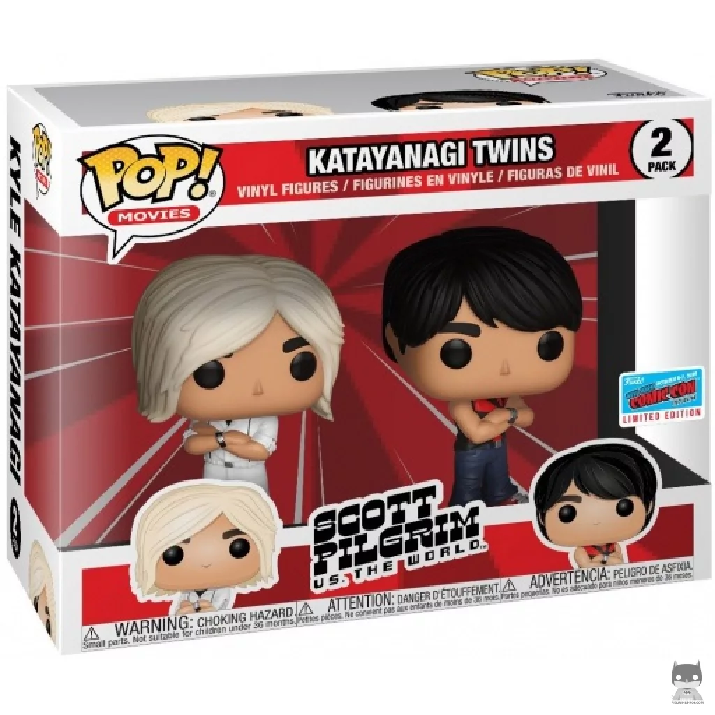 Katayanagi Twins Funko Pop! figure in its box