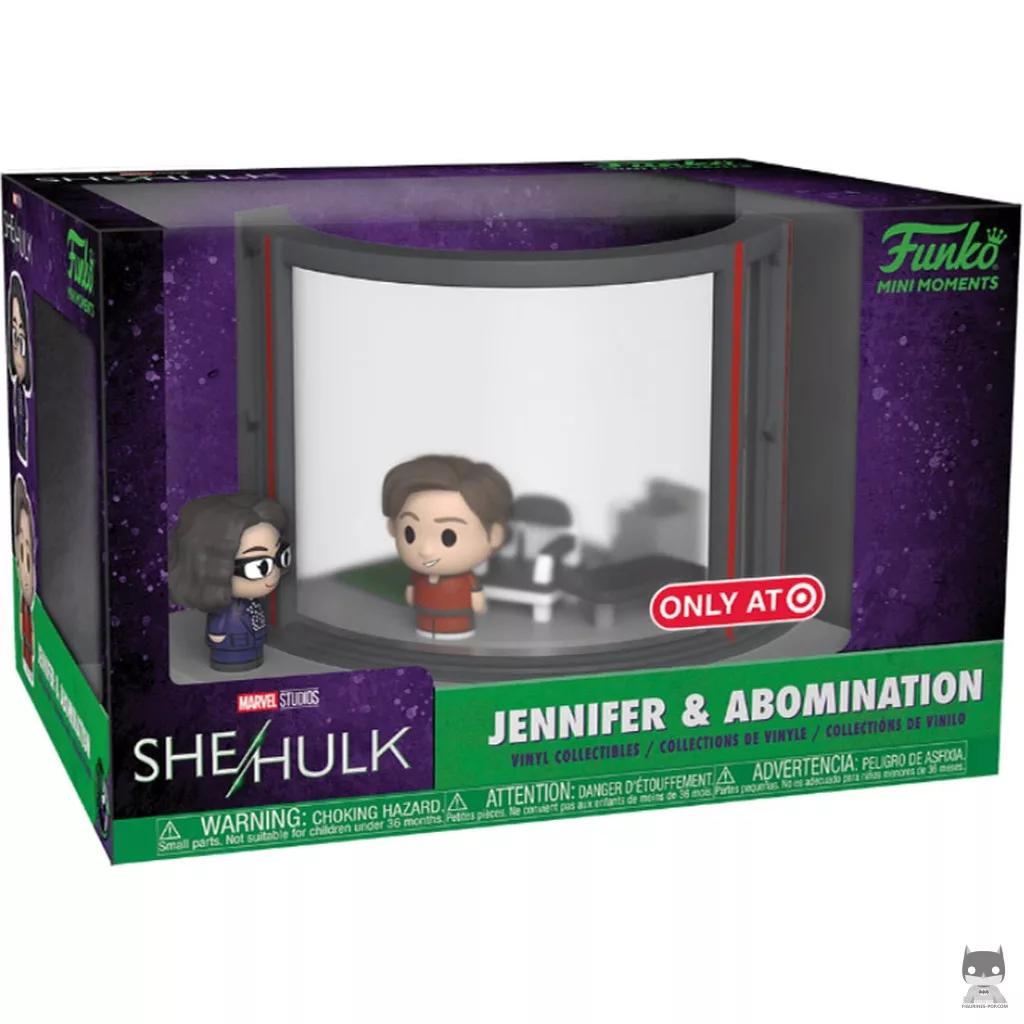 Jennifer & Abomination Funko Pop! figure in its box