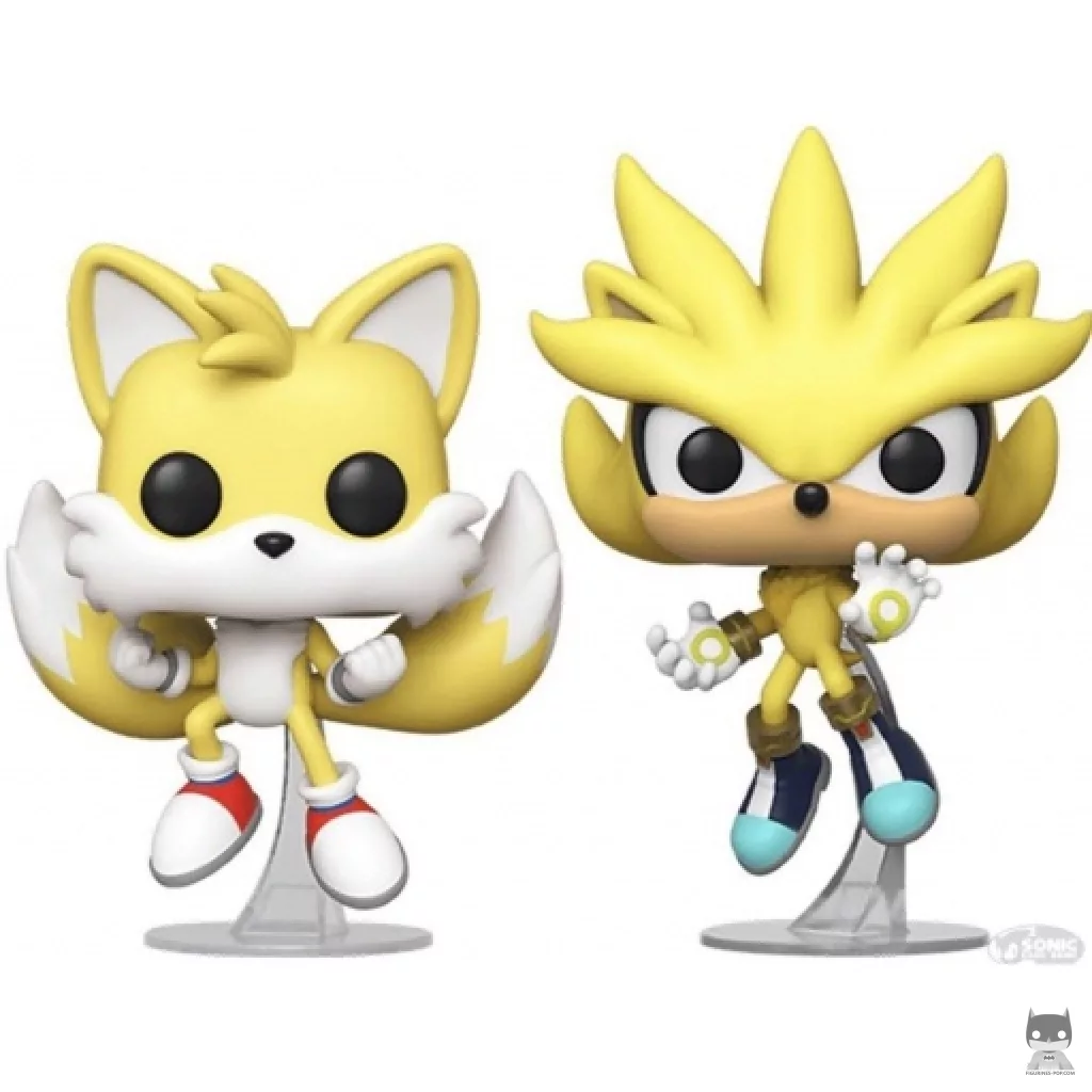 Super Tails & Super Silver Funko Pop! figure (Sonic The Hedgehog)