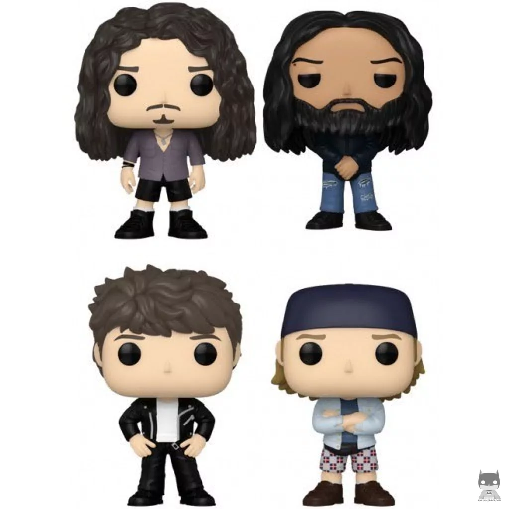 Chris Cornell, Kim Thayil, Ben Shepherd & Matt Cameron Funko Pop! figure (Soundgarden)