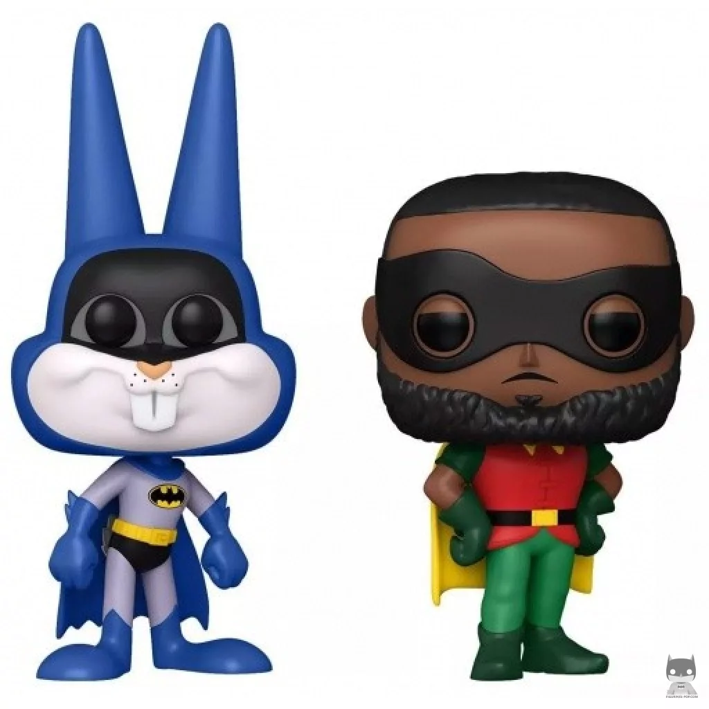 Bugs Bunny as Batman & LeBron James as Robin Funko Pop! figure (Space Jam a New Legacy)