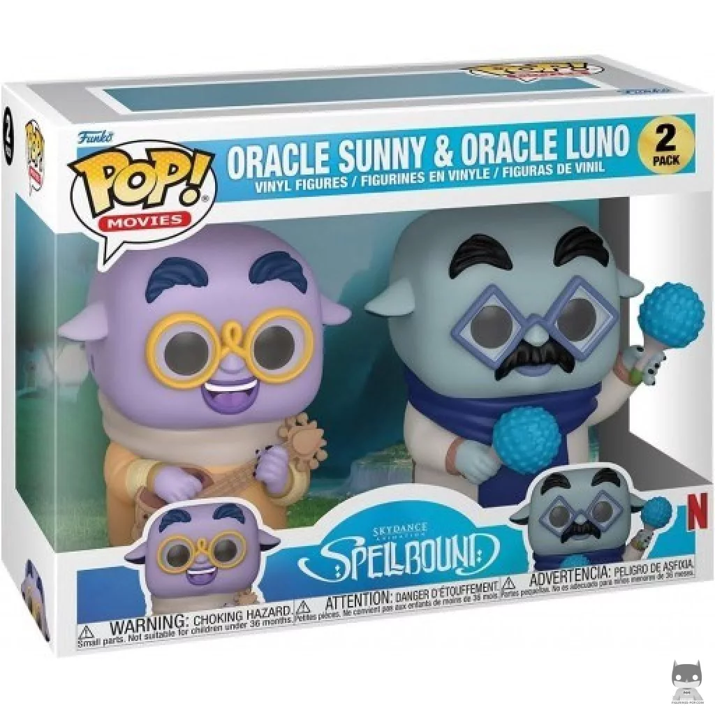 Oracle Sunny & Oracle Luno Funko Pop! figure in its box