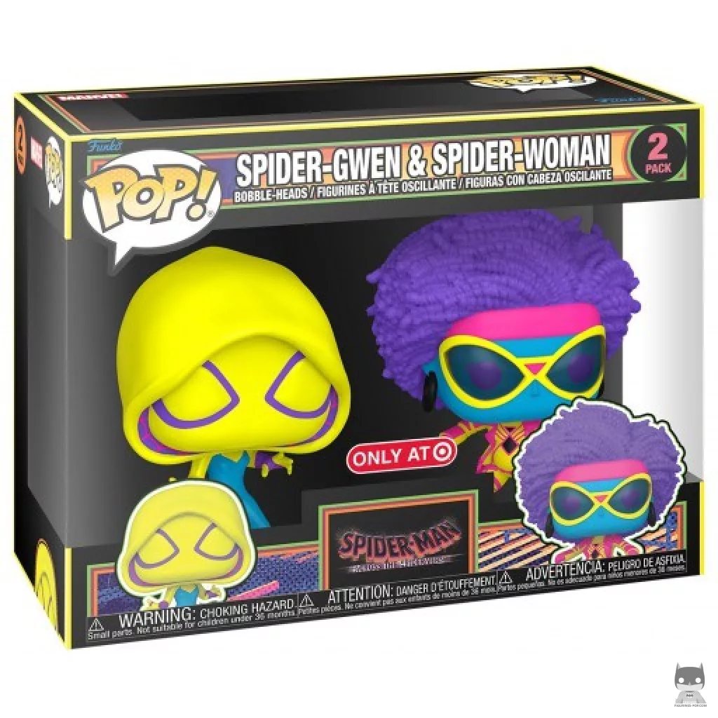 Spider-Gwen & Spider-Woman Funko Pop! figure in its box
