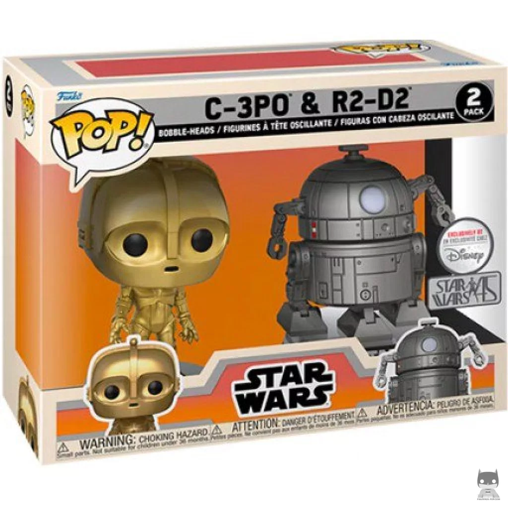C-3P0 & R2-D2 Funko Pop! figure in its box