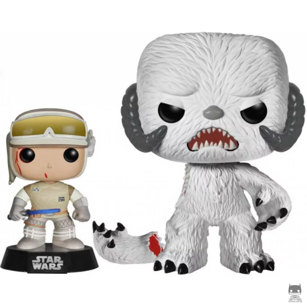 Luke Skywalker on Hoth & Wampa Funko Pop! figure (Star Wars: Episode I, The Phantom Menace)